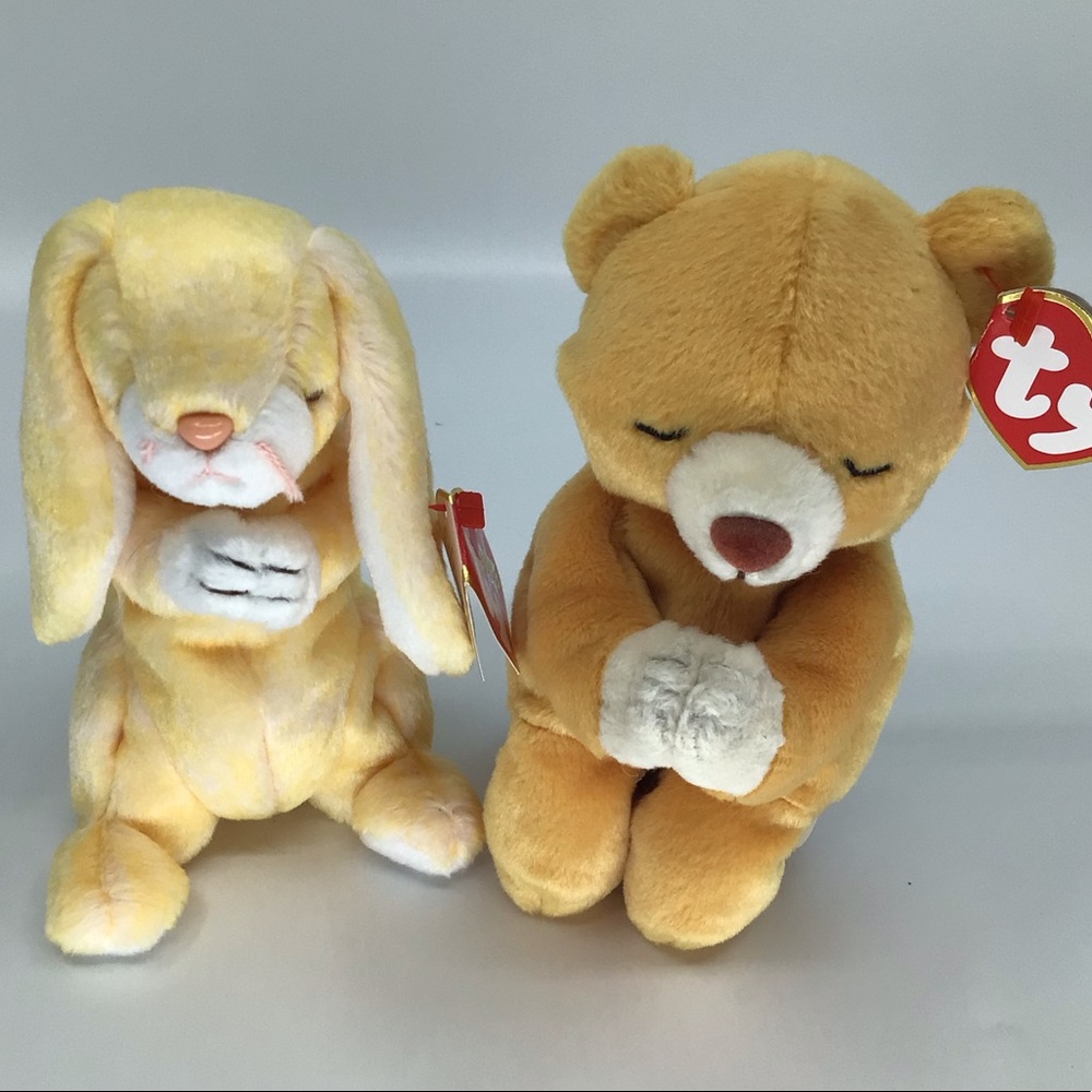 Hope and grace praying Beanie Babies